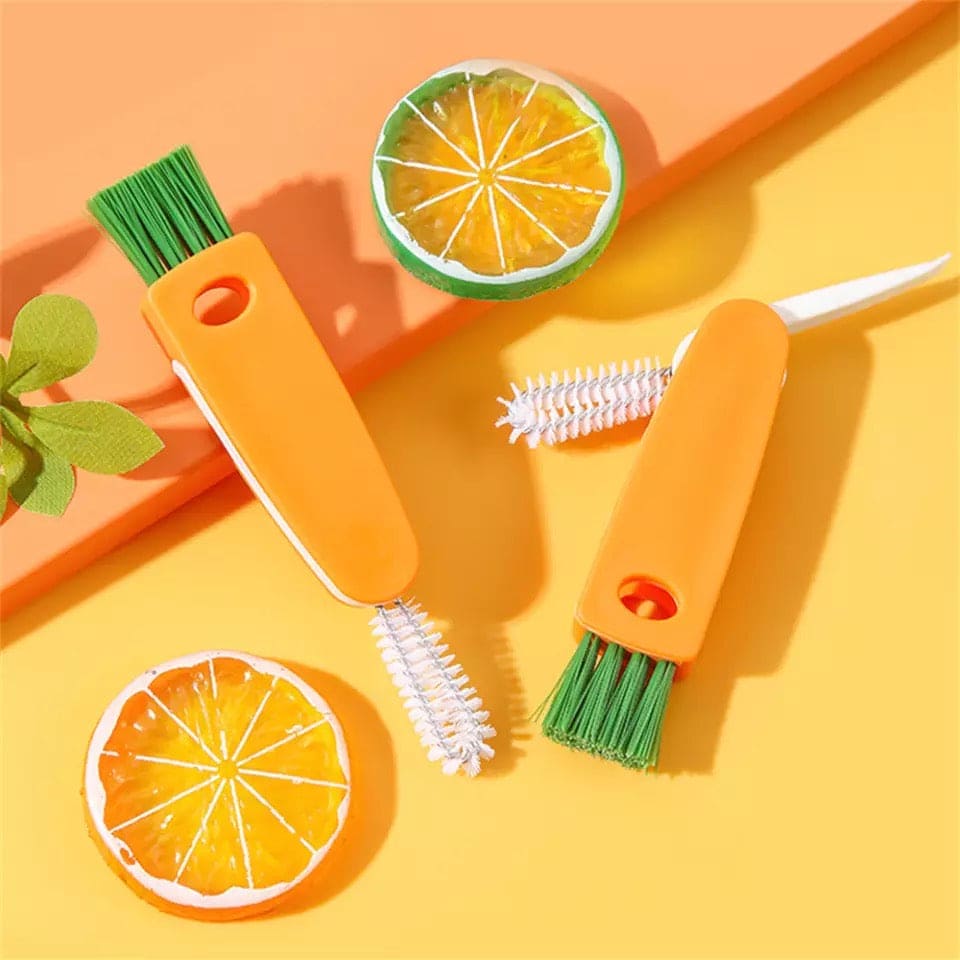 Bottle Cover Gap Cleaning Brush, Lunch Box Rubber Ring Groove Gap Cleaning Brush, 3 in 1 Cup Lid Cleaner, Multifunctional Bottle Gap Cleaner Bottle Cover Gap Cleaning Brush, Lunch Box Rubber Ring Groove Gap Cleaning Brush, 3 in 1 Cup Lid Cleaner, Multifunctional Bottle Gap Cleaner